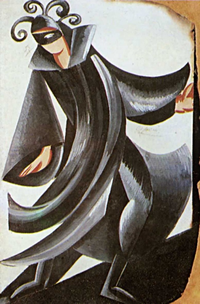 Сочинение по картине: Экстер - "Морская маска"